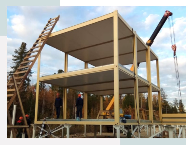 Строительство модульных здания Орск