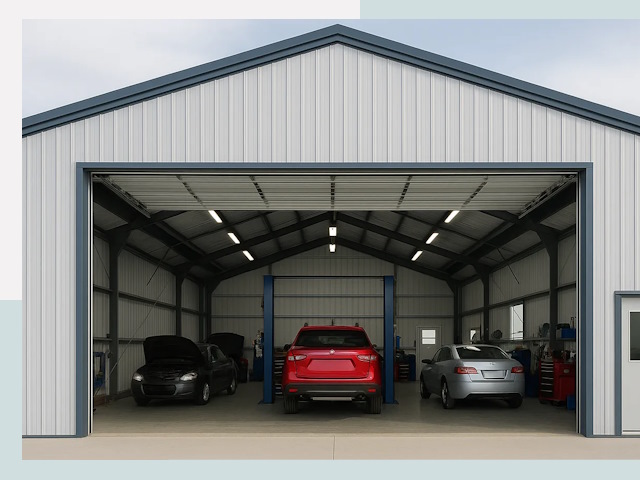 Ангары из сэндвич панелей от 620 руб. в Орск