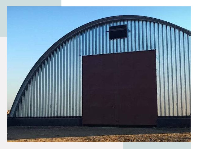 Бескаркасные ангары в Орске