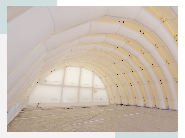 Пневмокаркасные ангары в Орске