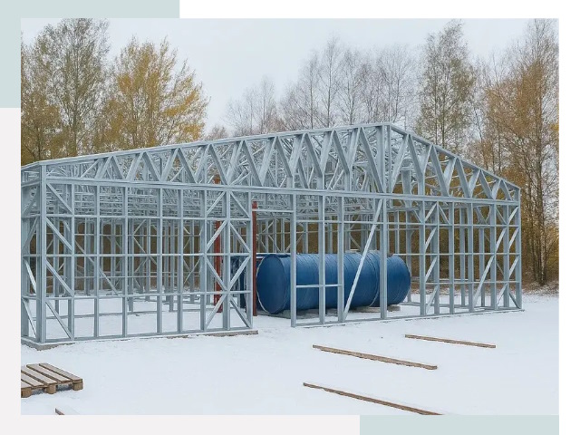 Металлические ангары в Орске