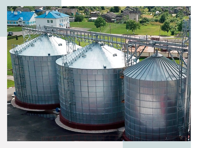 Металлические силосы в Орске