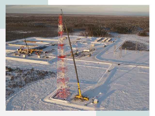 Мачты связи в Орске