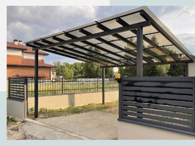 Металлические навесы в Орск от 620 руб. за м²