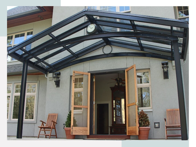 Козырьки металлические в Орске