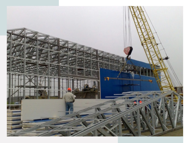 Монтаж ангаров в Орске