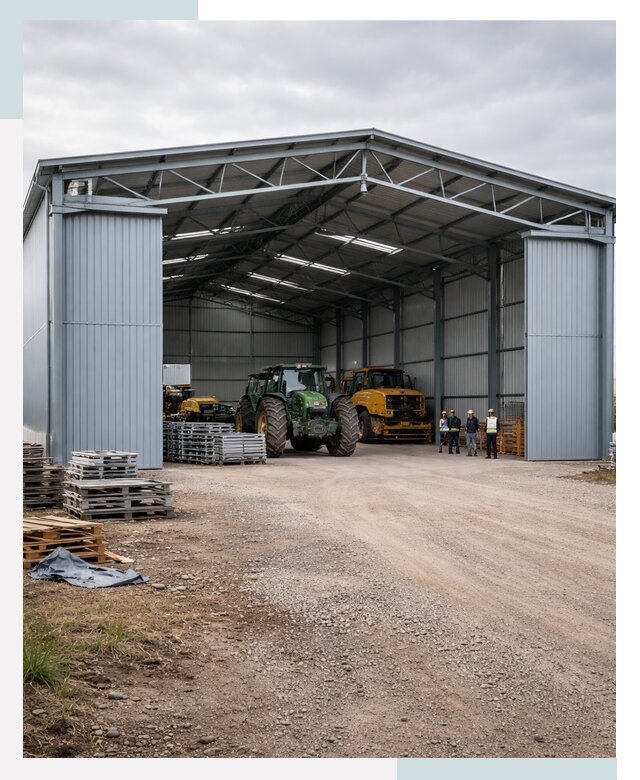 Ангары для сельхозтехники в Орске от 20680 р. | СтальСтрой-Рск