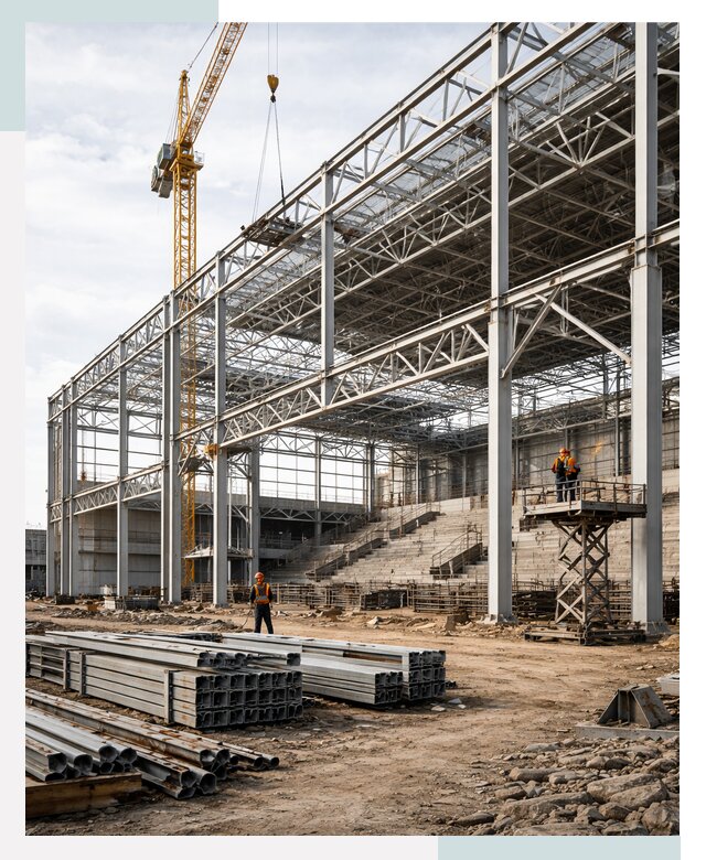 Строительство спортивных комплексов в Орске от 31020 р. | СтальСтрой-Рск