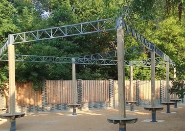 Терраса из металлоконструкций под ключ, проектирование, изготовление и монтаж от СтальСтрой-Рск